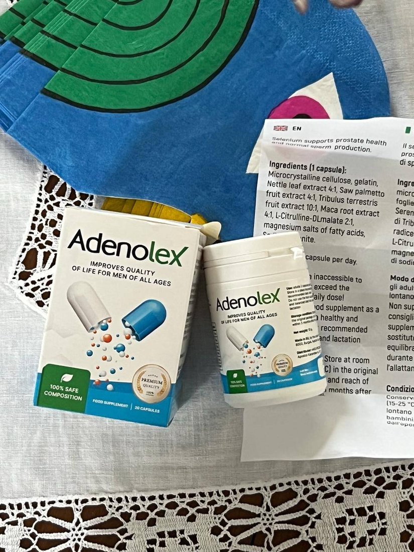 Adenolex 5 frascos — tratamento completo