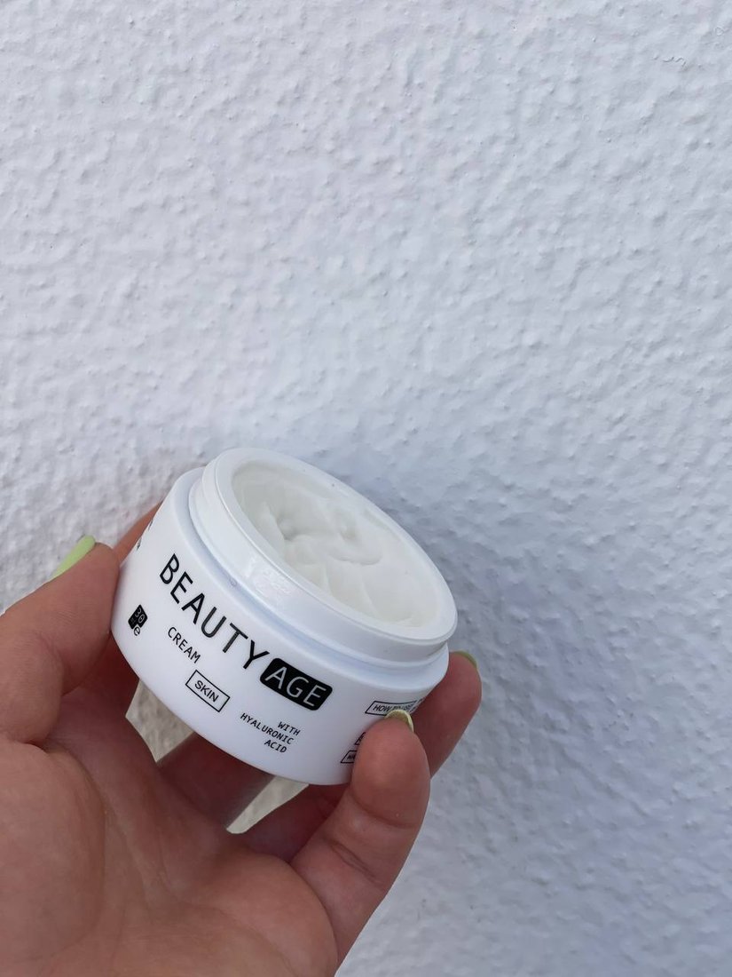 Beauty Age — creme facial com ácido hialurónico