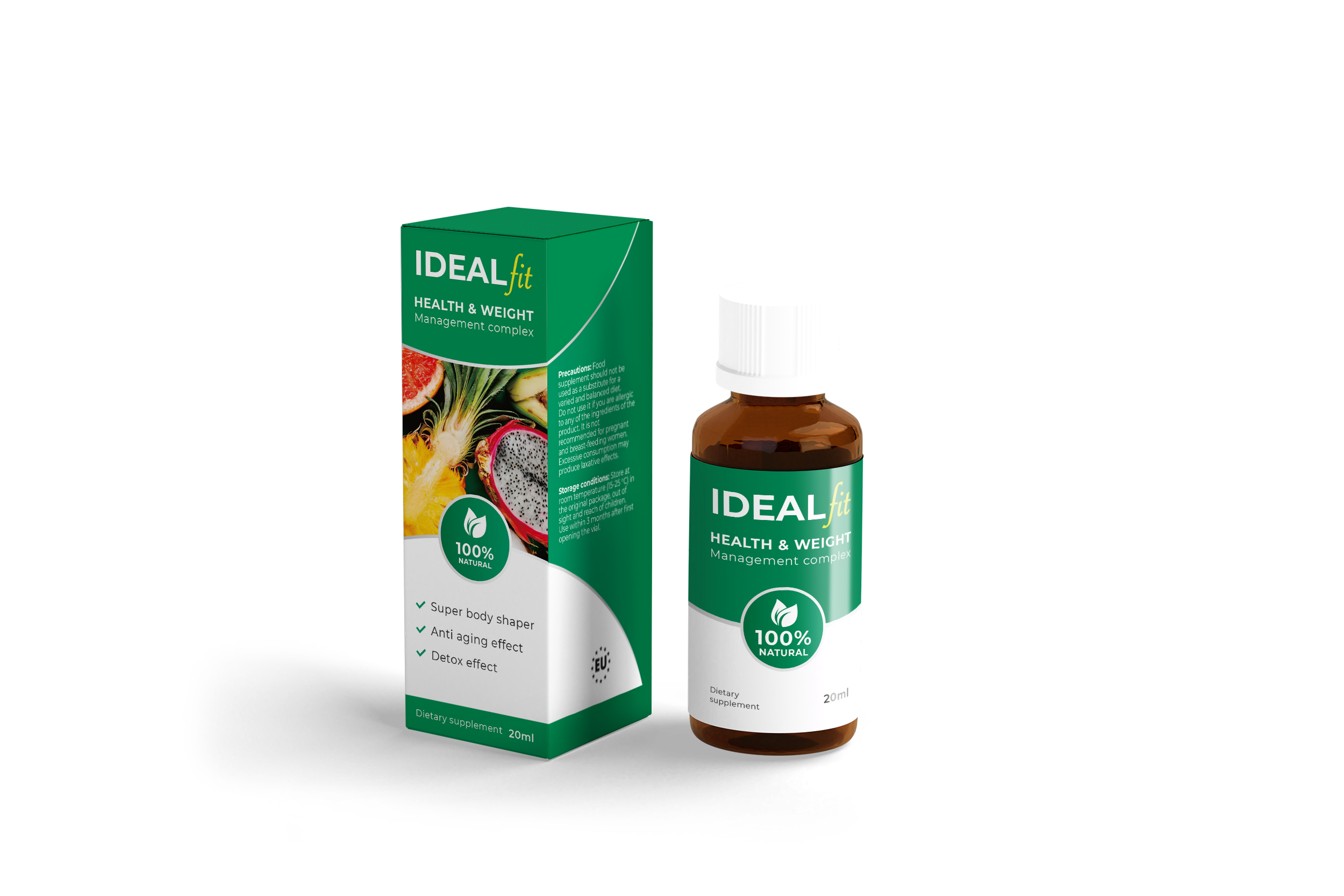 IdealFit 5 frascos — tratamento completo