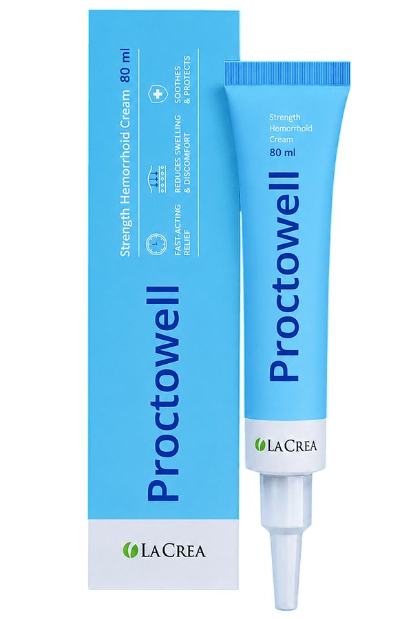 Proctowell 3 tubos — para um uso mais prolongado