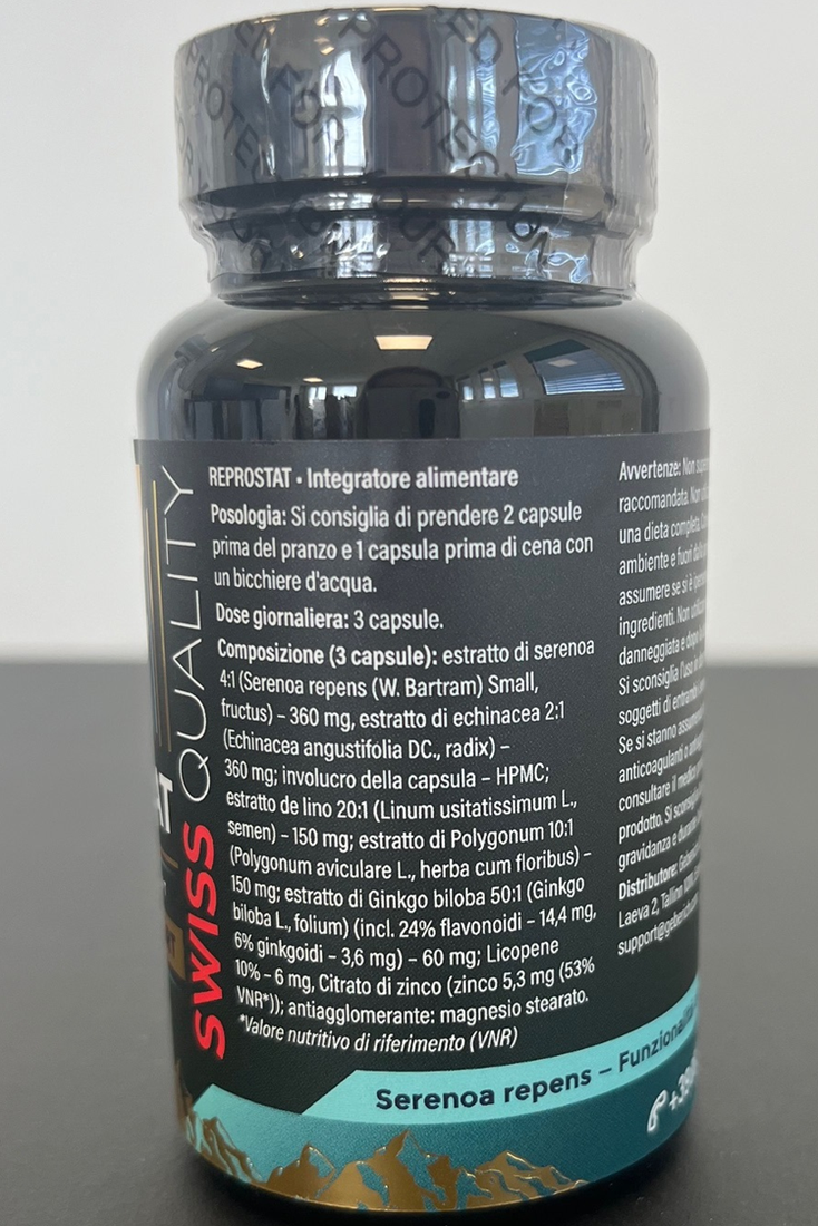 Reprostat — cápsulas para a próstata